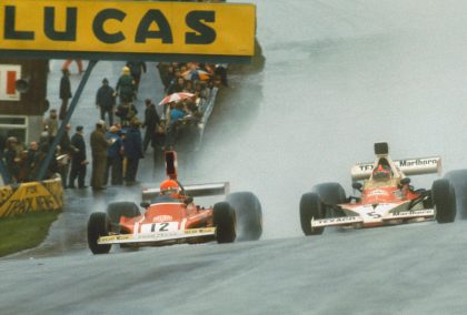 The 1974 Race of Champions, competed at Brands Hatch in the UK.