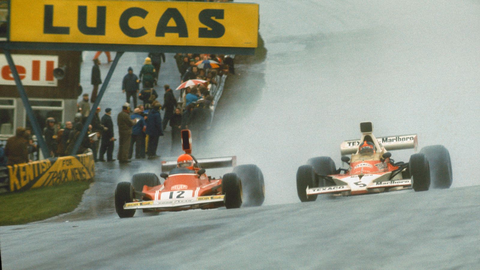 The 1974 Race of Champions, competed at Brands Hatch in the UK.