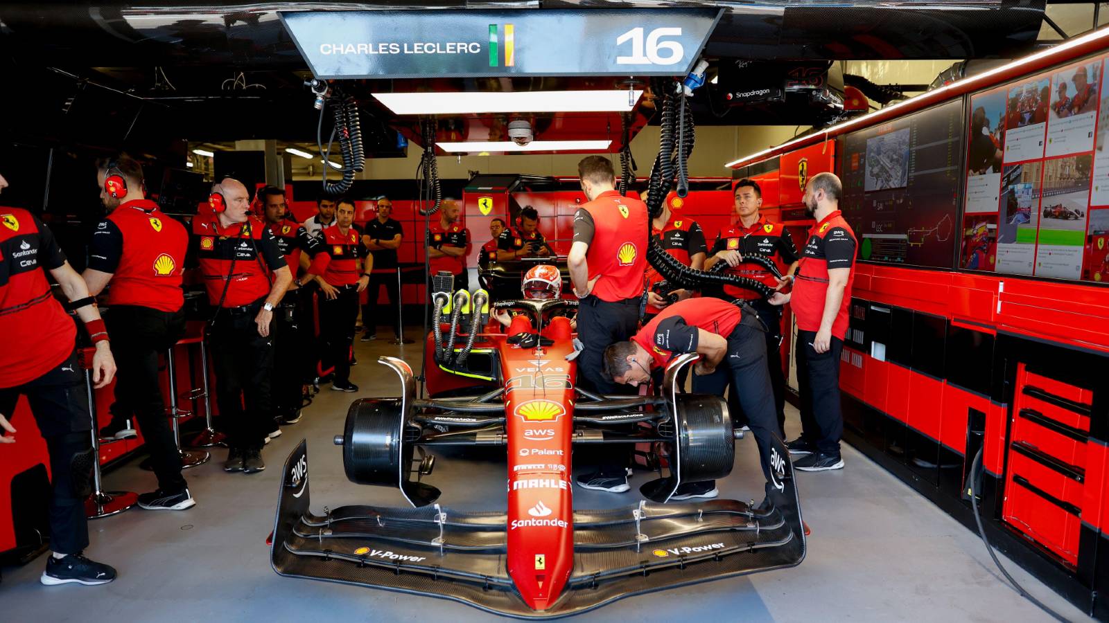 Ferrari's Superstar Charles Leclerc's Garage