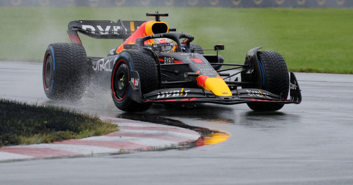 Red Bull's Max Verstappen during the Canadian Grand Prix weekend. Montreal, June 2022.