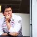 Toto Wolff leaning out of the window. Monaco May 2022