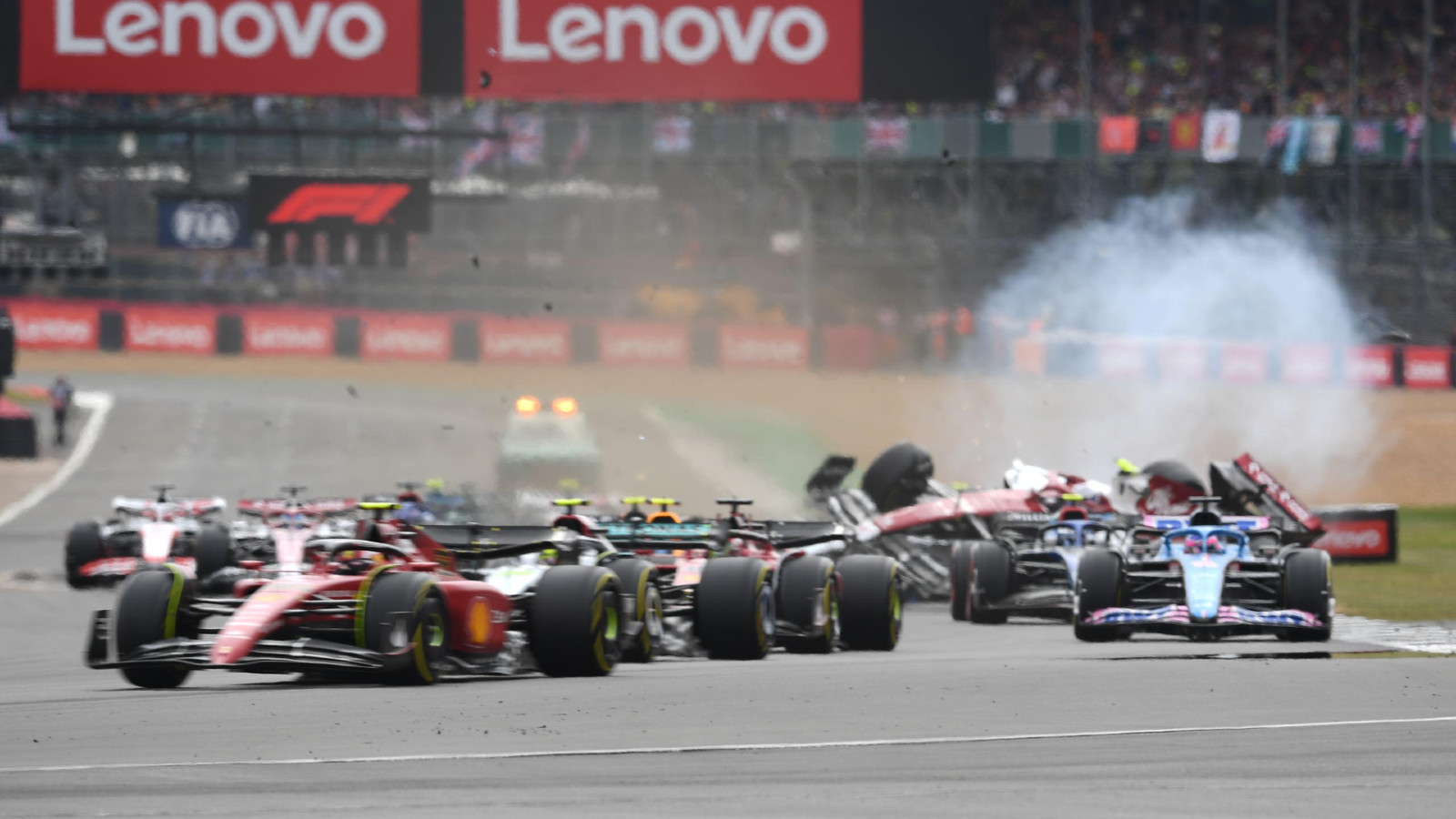 Carlos Sainz takes his first F1 win in Silverstone thriller