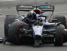 Albon crash sets Latifi back for Williams upgrade