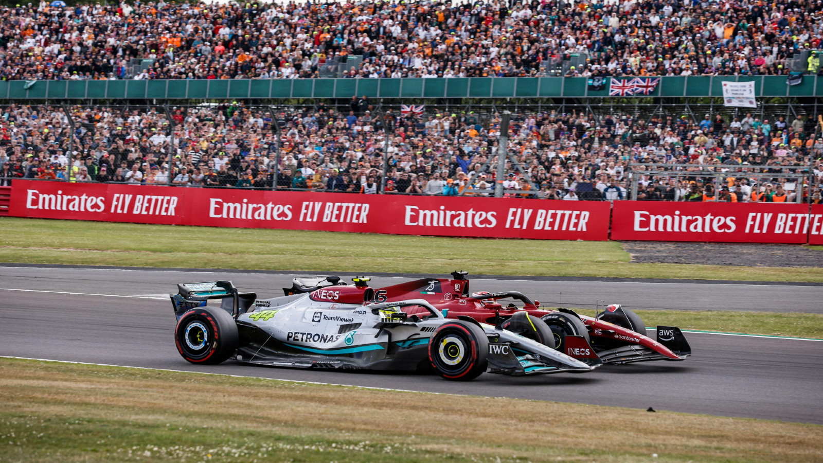 Lewis Hamilton says frantic finish to the British Grand Prix was