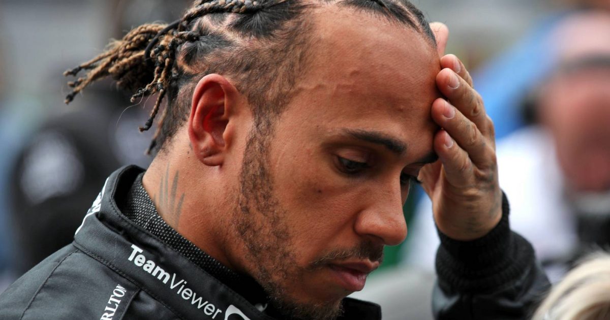 Lewis Hamilton before the Austrian GP sprint. Red Bull Ring July 2022.