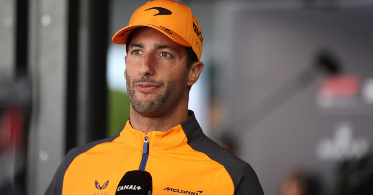 McLaren's Daniel Ricciardo at the Austrian Grand Prix. SpielbergMcLaren's Daniel Ricciardo at the Austrian Grand Prix. Spielberg, July 2022.