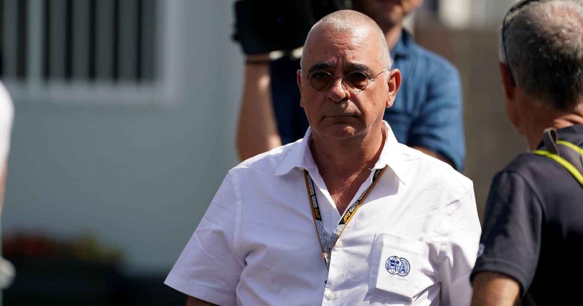 FIA race director Eduardo Freitas. Barcelona May 2022.