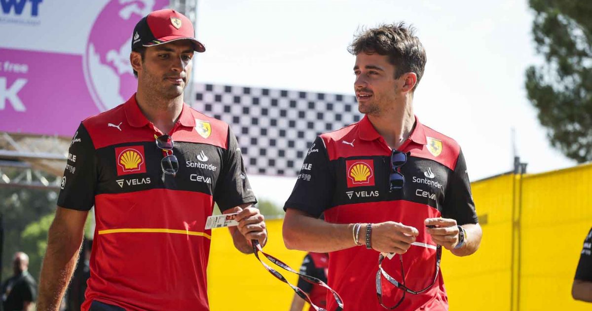 Carlos Sainz suggests it will be "easier for Charles Leclerc because I'm  not there" : PlanetF1