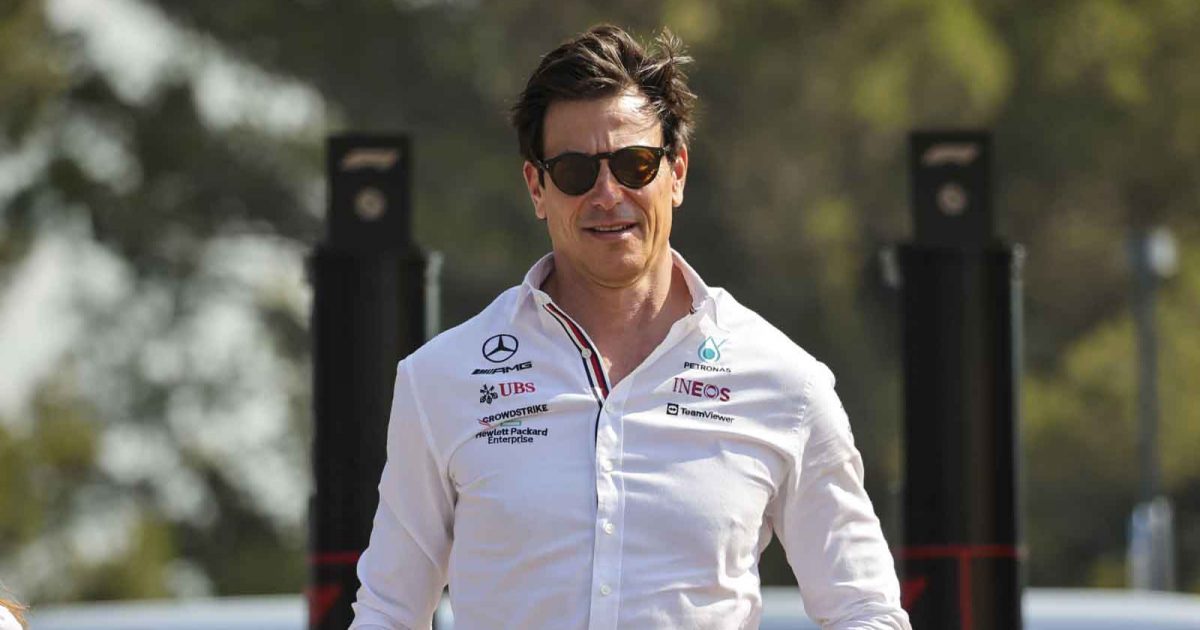 Mercedes team principal Toto Wolff. Paul Ricard July 2022.