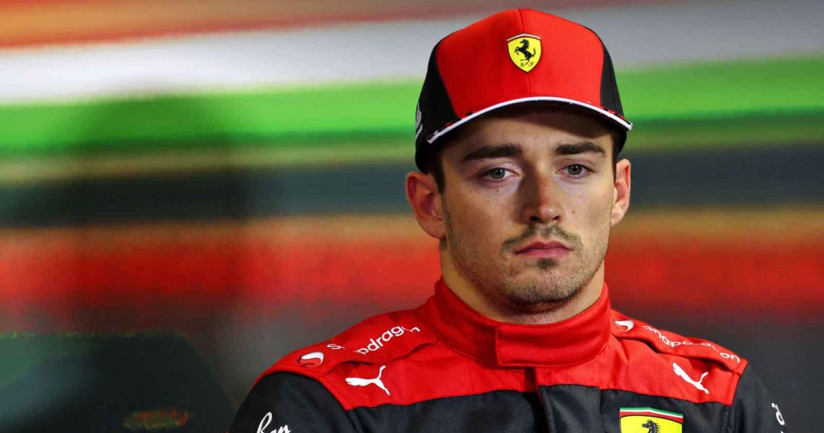 Charles Leclerc in the press conference. Hungary July 2022.