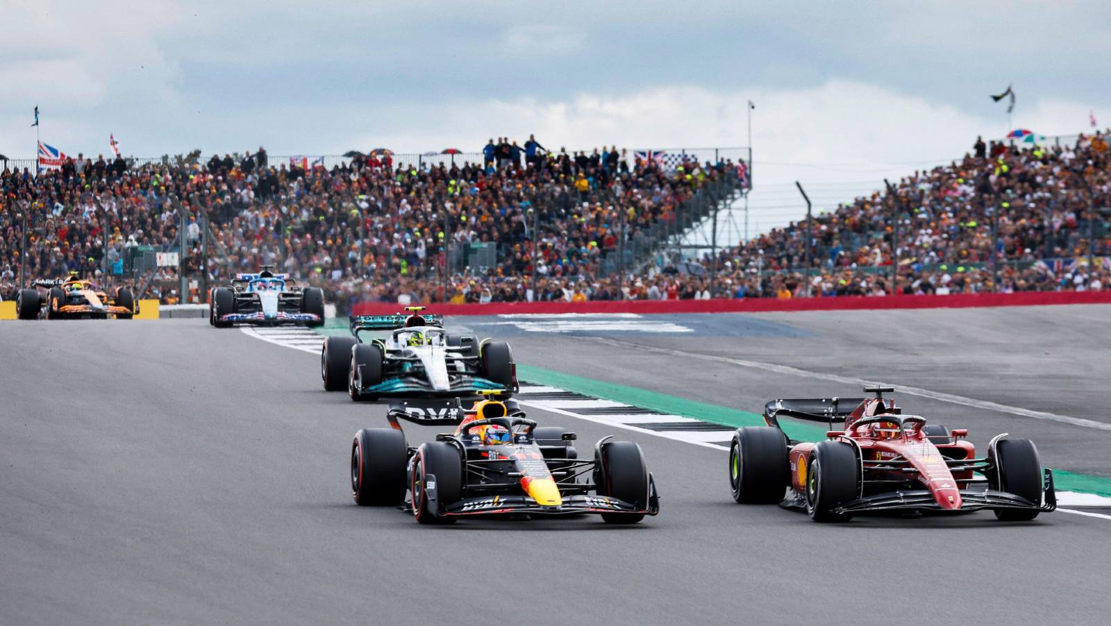 Sergio Perez And Charles Leclerc Duel PlanetF1 