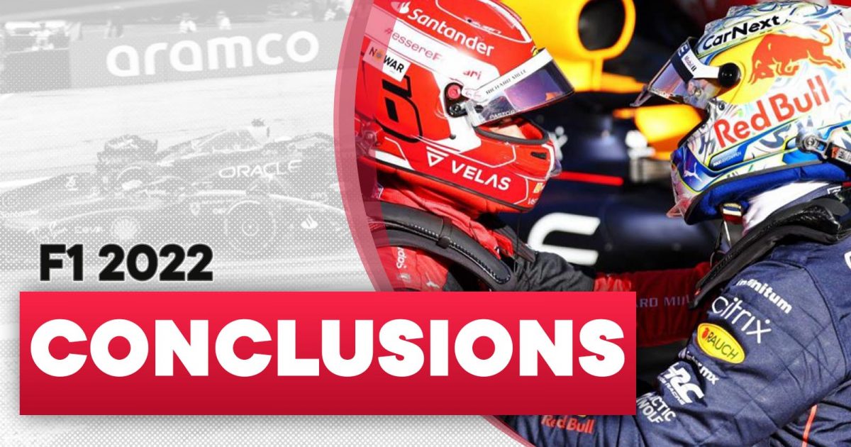 F1 2022 season conclusions so far