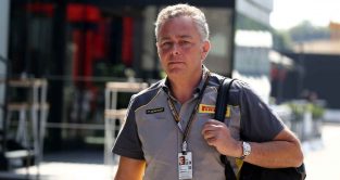 Pirelli motorsrport director Mario Isola. Hungary July 2022.