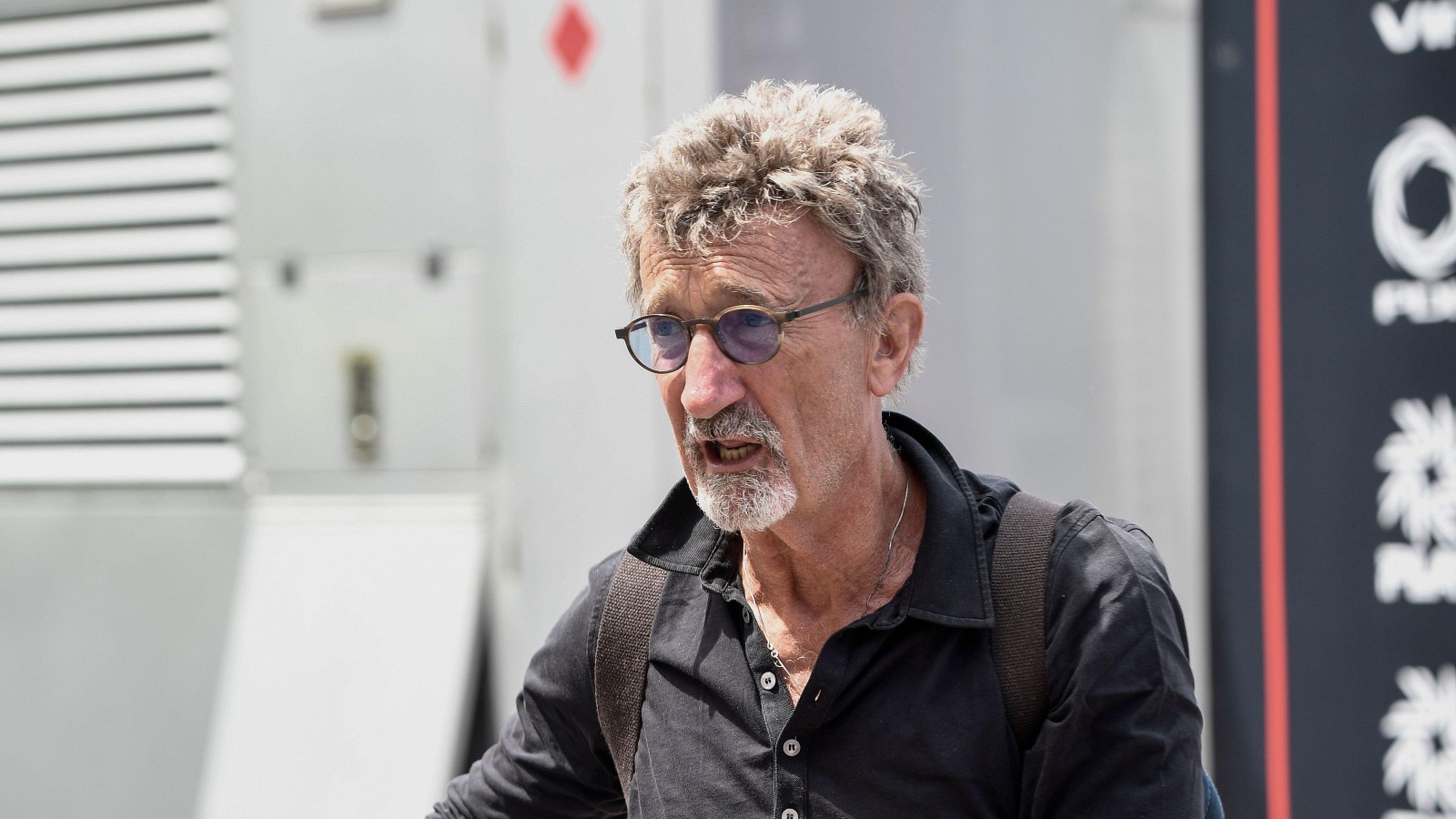 Eddie Jordan in the Formula 1 paddock. Monaco, May 2018.