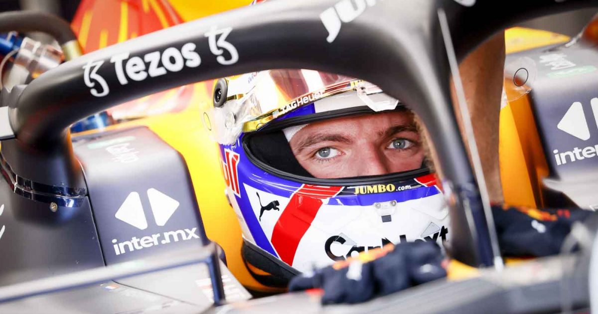 Max Verstappen在排位赛中。2022年9月Zandvoort。