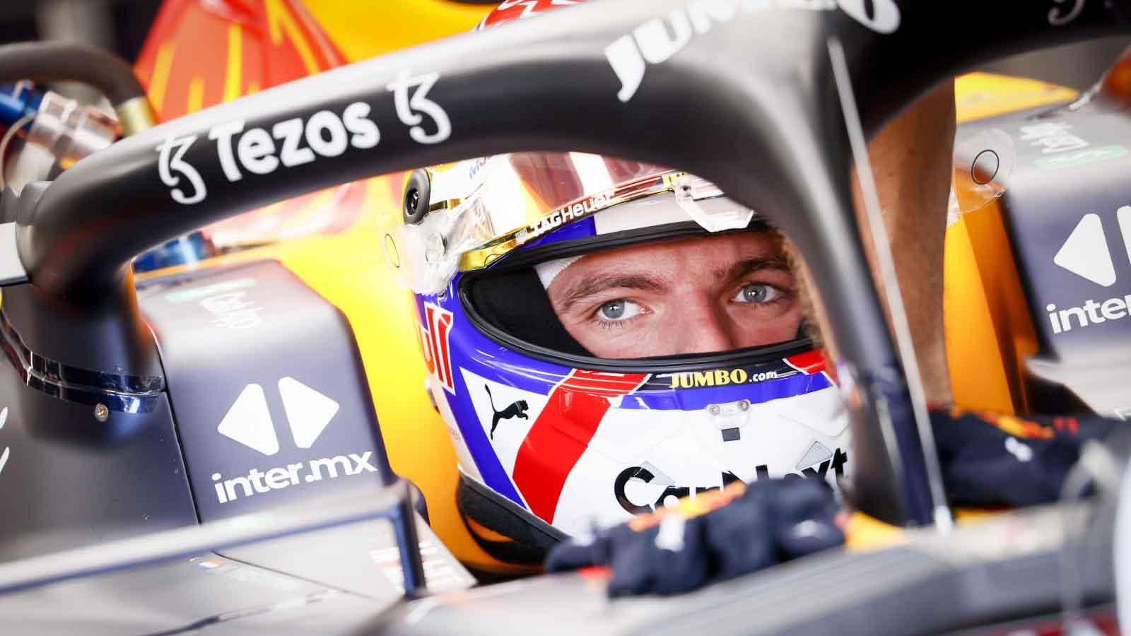 Max Verstappen在排位赛中。2022年9月Zandvoort。