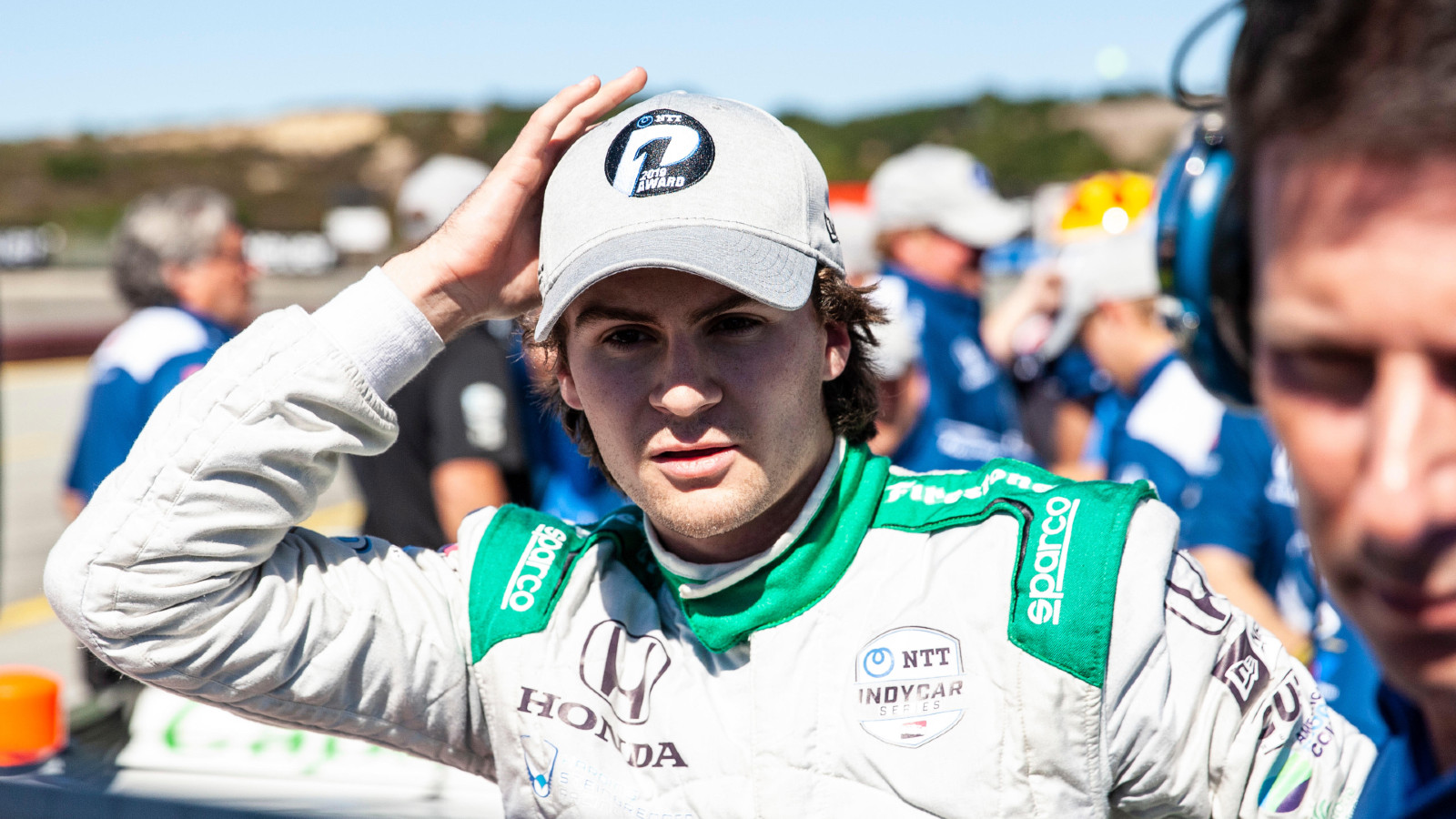 IndyCar's Colton Herta, pictured in 2019.