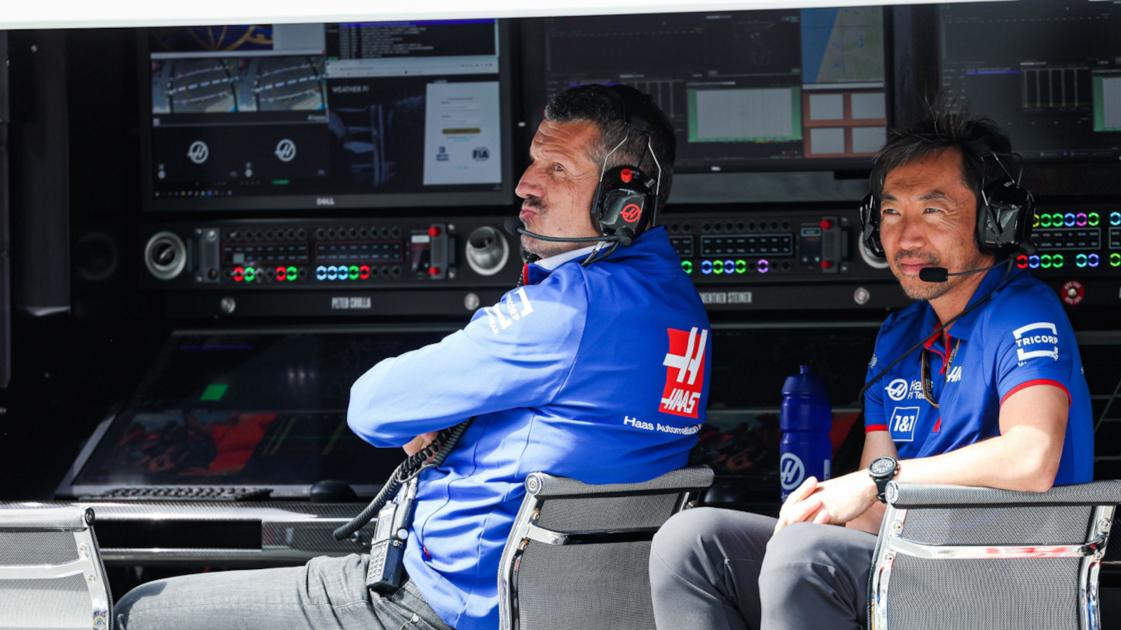Guenther Steiner on the Haas pit wall. Netherlands September 2022