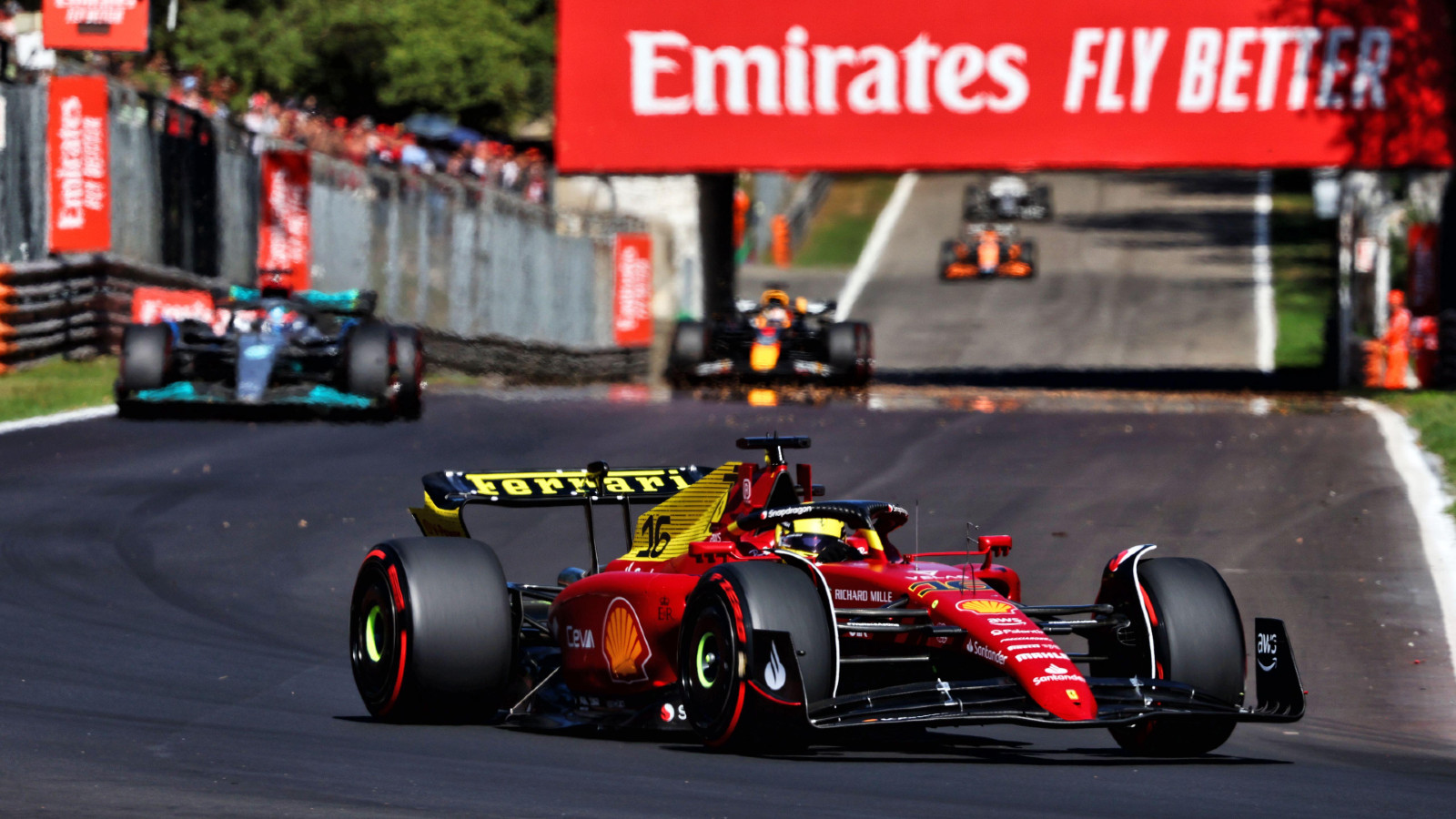 Celebrations at Monza as Leclerc wins Italian Grand Prix for Ferrari