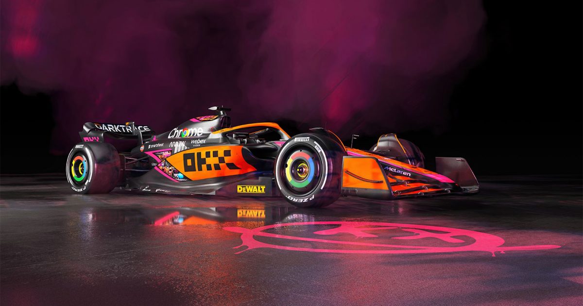 McLaren reveal special 'Future Mode' livery for Singapore and Japan