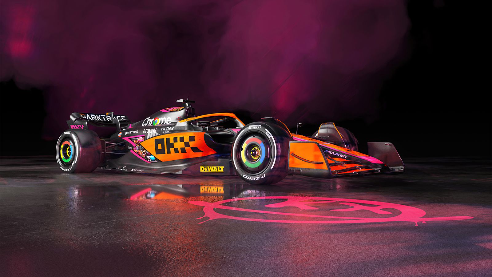 McLaren special livery for Singapore and Japan Grands Prix