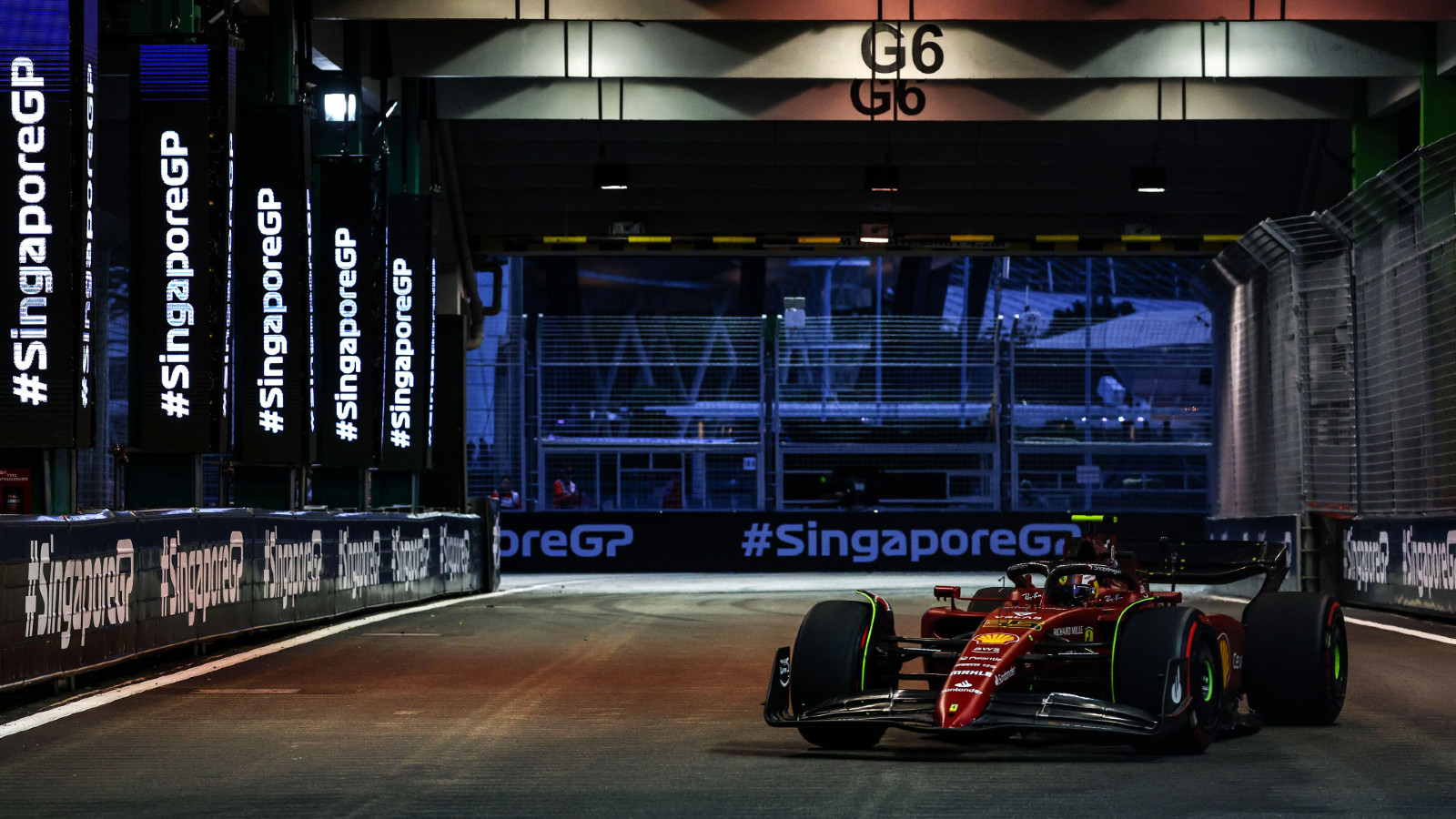 F1 2022 results Singapore Grand Prix Second Practice session