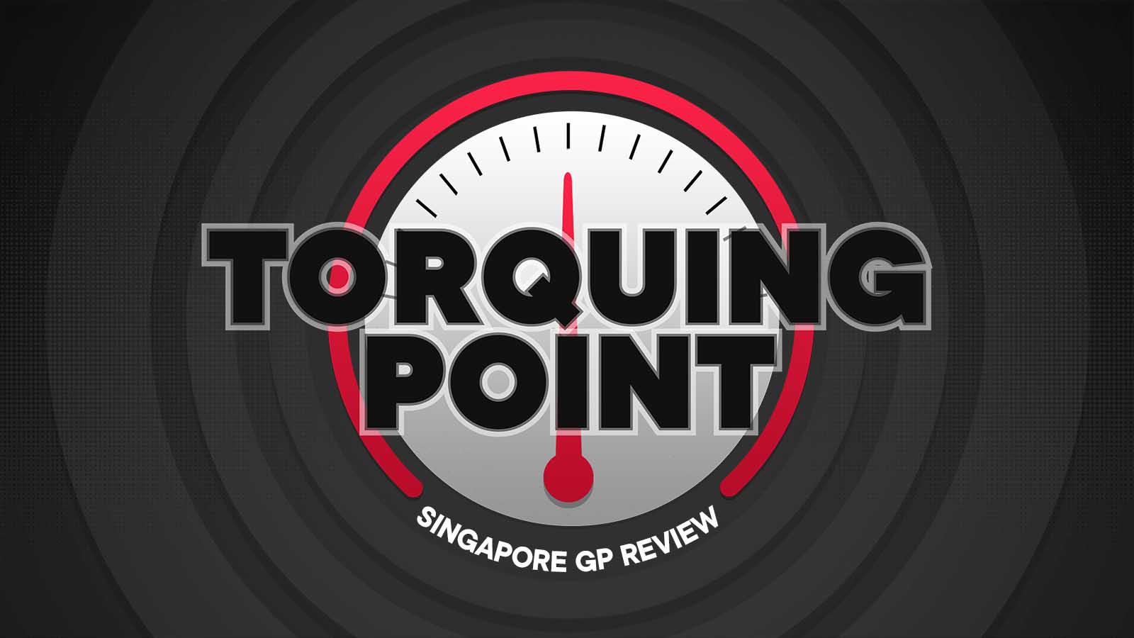 Torquing Point PlanetF1 podcast logo. Singapore October 2022.