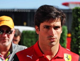Carlos Sainz staying tight-lipped after Vasseur chat and first sight of 2023 Ferrari