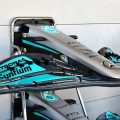 Mercedes confirm ‘exchange with the FIA’ over controversial front wing design