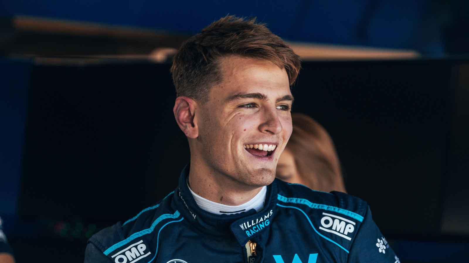 Logan Sargeant, pilote de Williams F1 2023.  Austin octobre 2022.