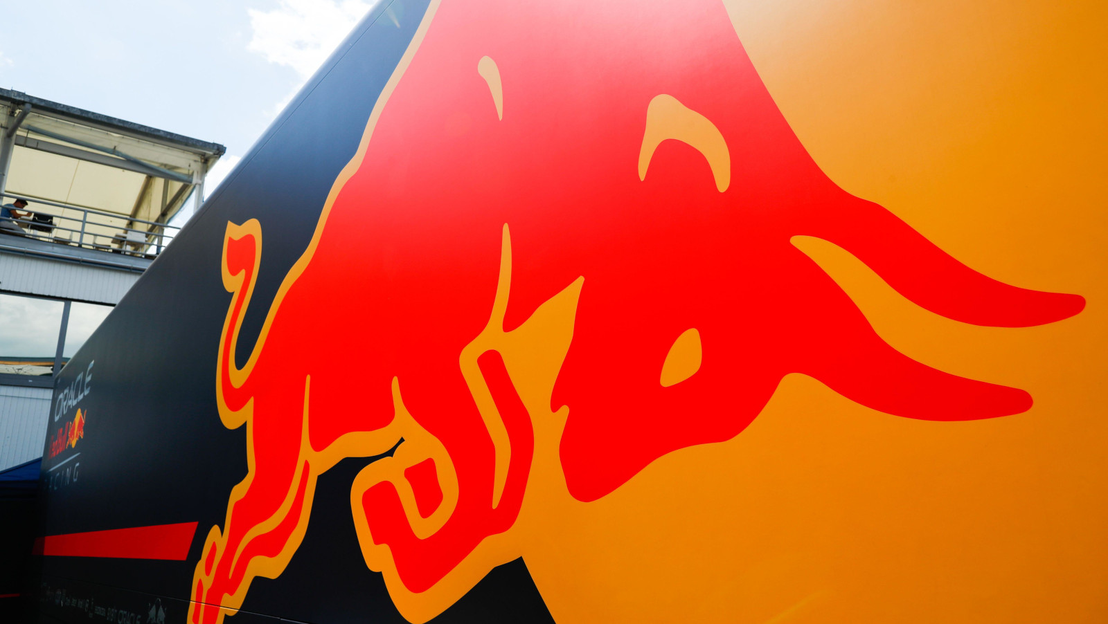Logo illustration for Red Bull Racing. Hungary July 2022