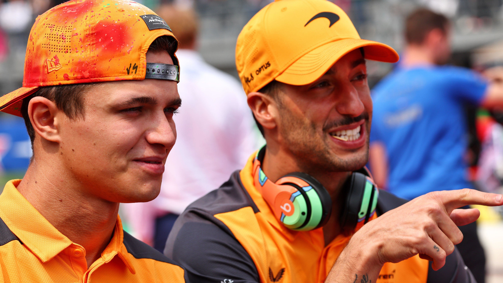 Lando Norris & Daniel Ricciardo talk tough races & tough tools