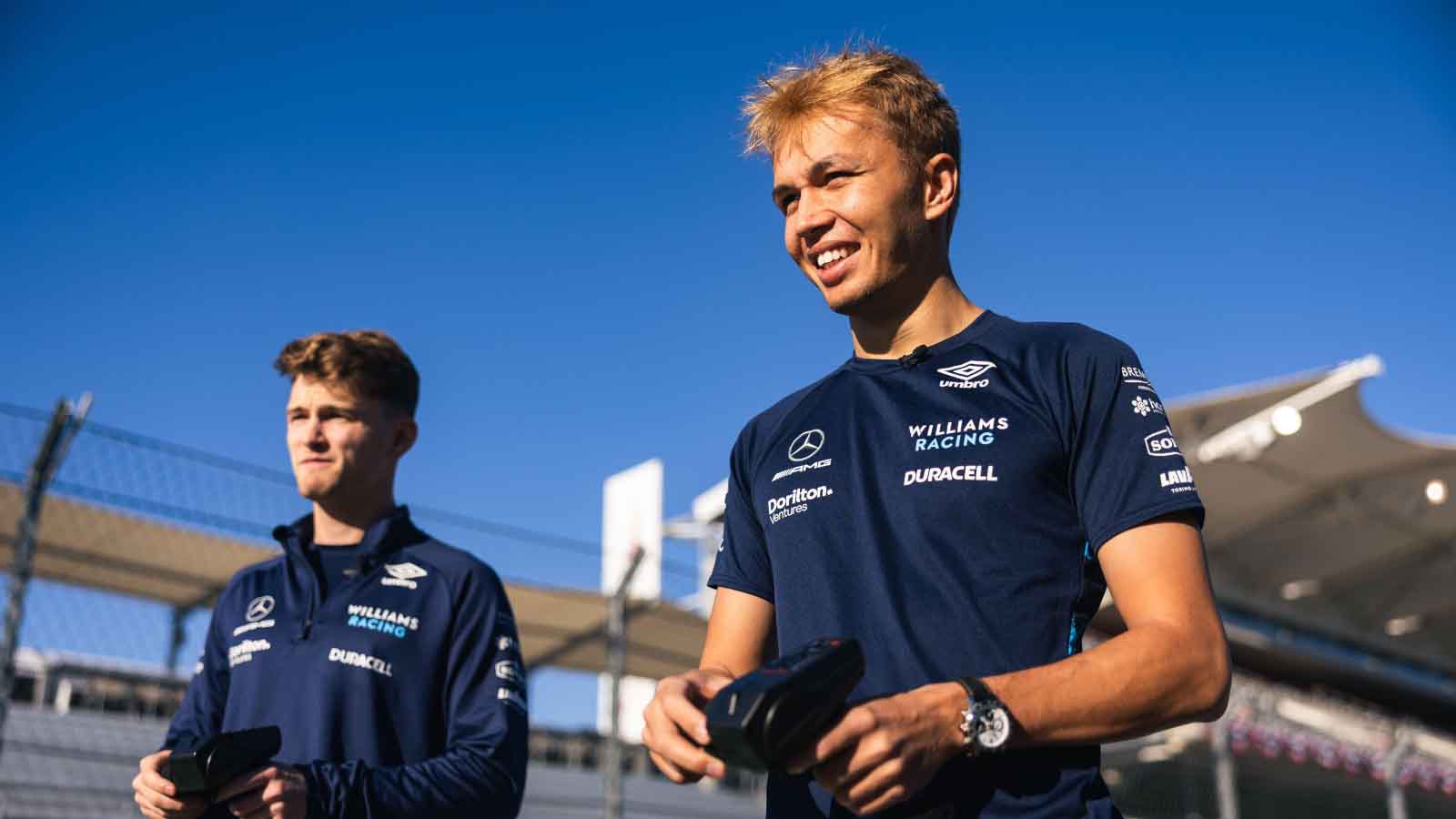 Alex Albon wary 'I know Logan Sargeant will be very fast' in 2023