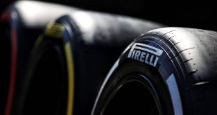 Pirelli hard tyre in focus. Zandvoort September 2022.