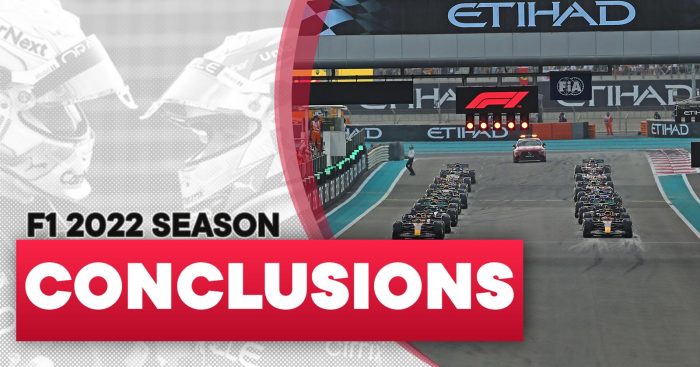 F1 2022 season conclusions PlanetF1