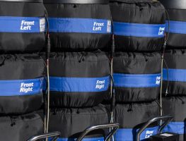 Tyre blankets in use. United States, October 2022.
