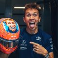 Alex Albon reveals Valentino Rossi inspired helmet that never made it to the track