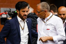 FIA president Mohammed Ben Sulayem and F1 CEO Stefano Domenicali. Spa, Belgium. August, 2022