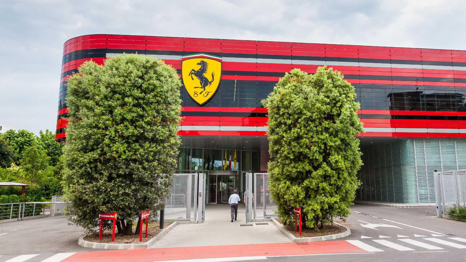 Ferrari's base in Maranello. Maranello, Italy, May 2017.