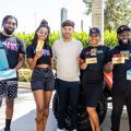 Pierre Gasly surprises local business owners with golden tickets for Miami GP