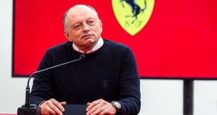 Ferrari's Fred Vasseur pictured pres-season, January 2023.