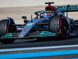 George Russell and Lewis Hamilton kick off 2023 track action with tyre test