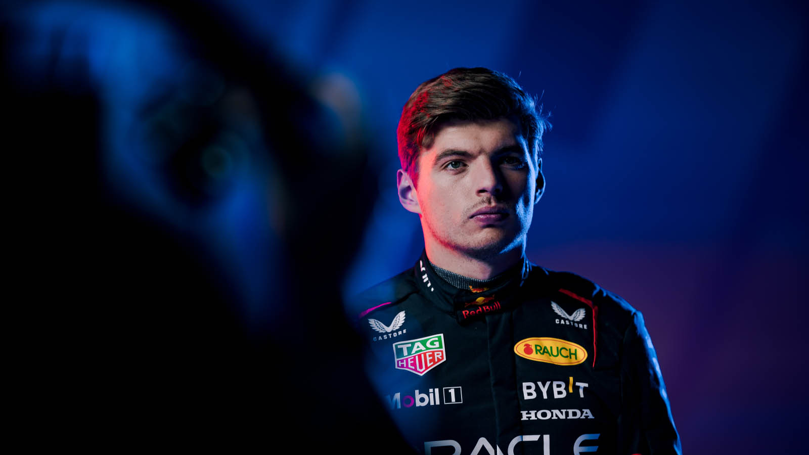 Max Verstappen at a Red Bull photoshoot. London 2023.