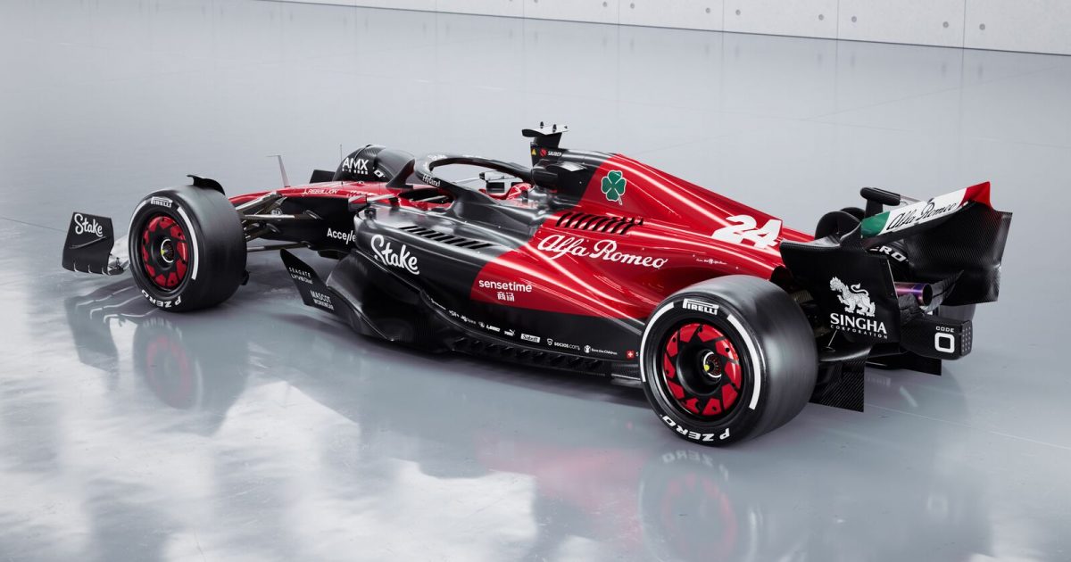 First laps of a 2023 F1 car are complete as Alfa Romeo test C43 at