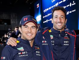Sergio Perez admits pressure for his Red Bull seat isn’t only from Daniel Ricciardo
