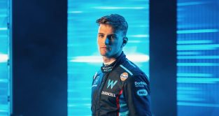 Logan Sargeant at the Williams FW45 launch. February 2023.
