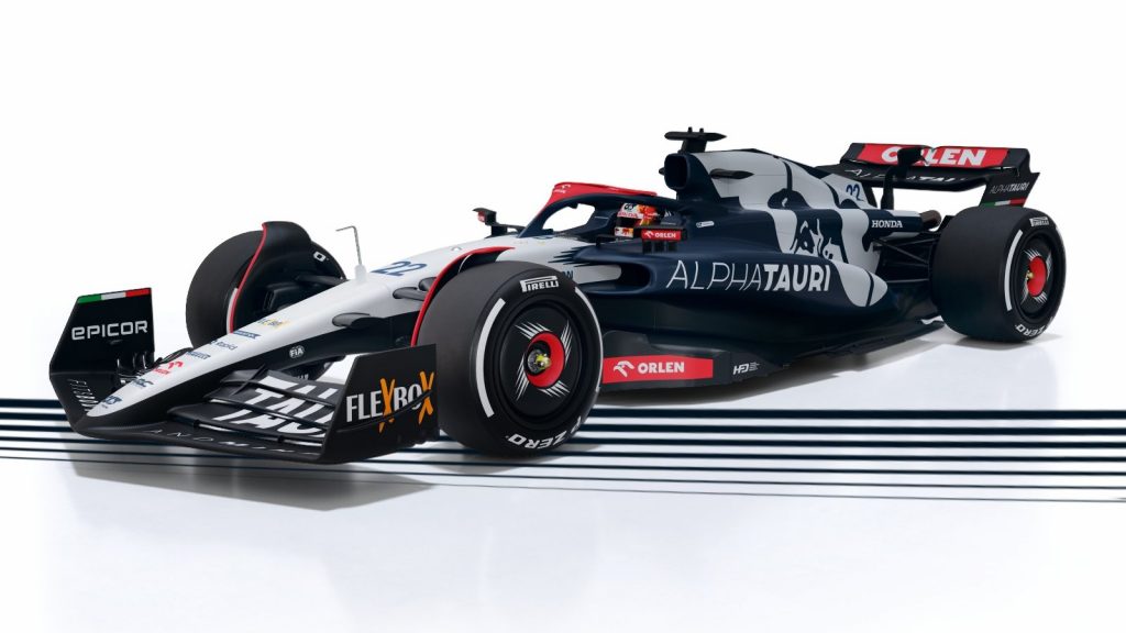 AlphaTauri Unveil AT04 Livery For F1 2023 In New York City Launch Video ...