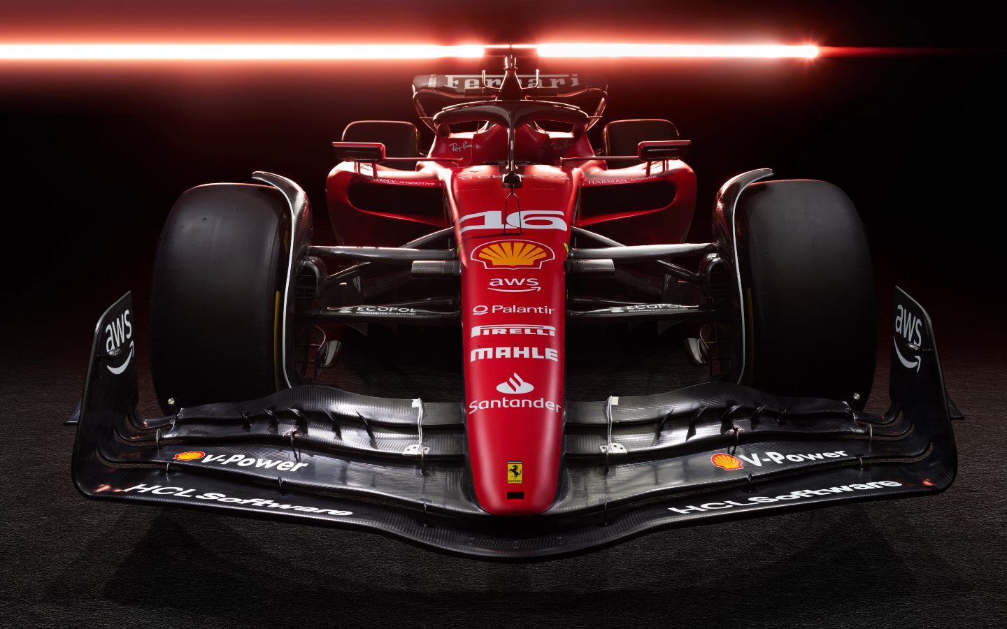 Ferrari's slot gap separators are there to catch attention, won't