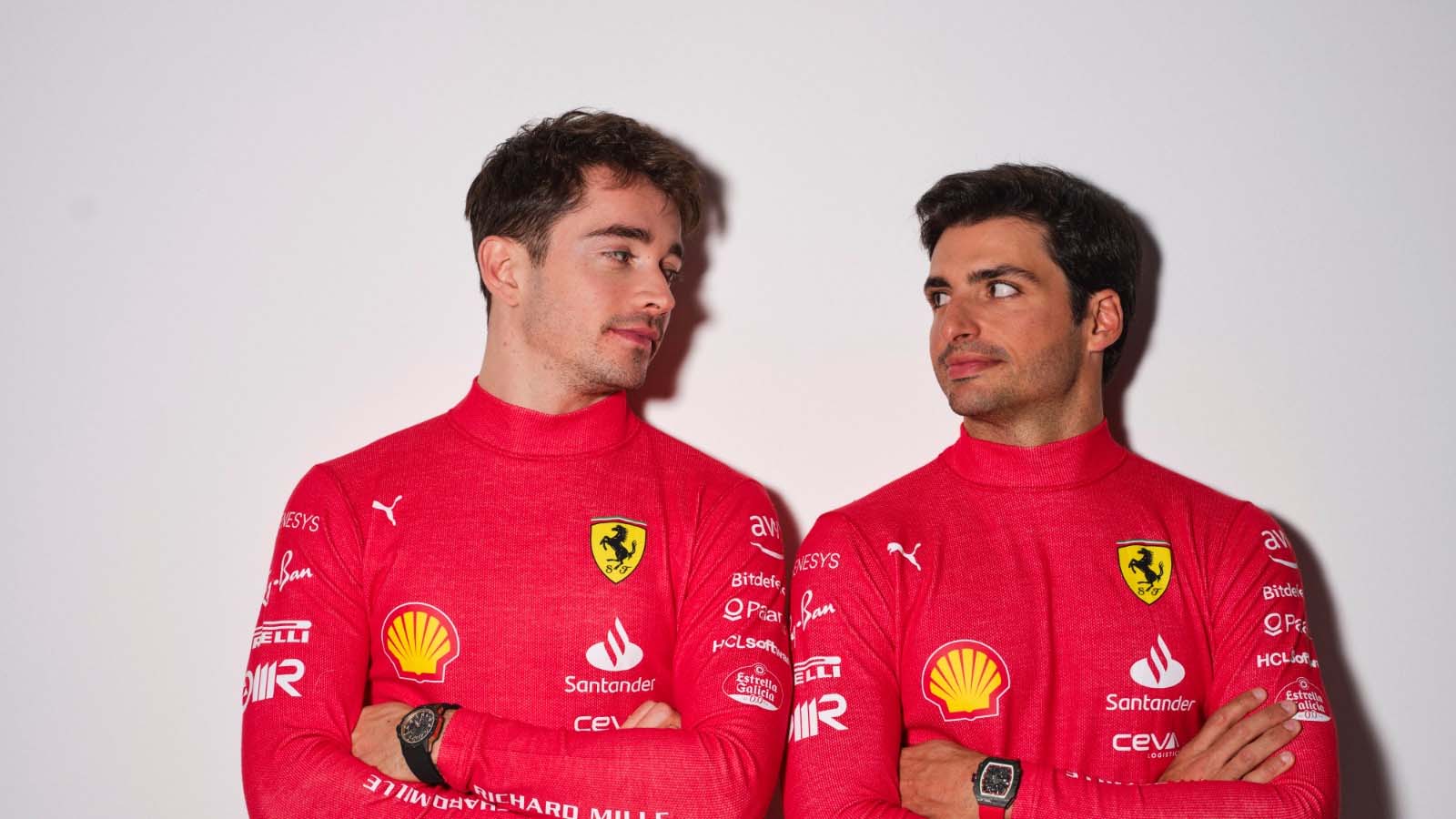 Ferrari - Formule 1 - Charles Leclerc and Carlos Sainz - 2023