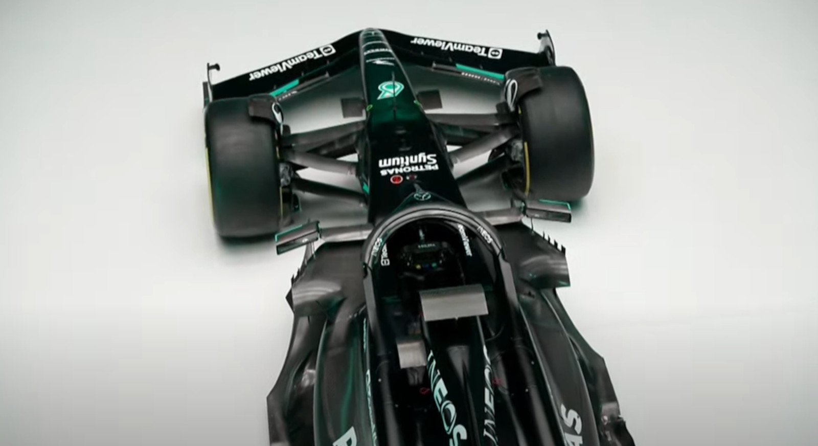 GALLERY: Take a closer look at the Mercedes W14 2023 F1 car and livery